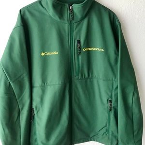 Men’s Columbia Softshell Jacket/ Oregon Ducks